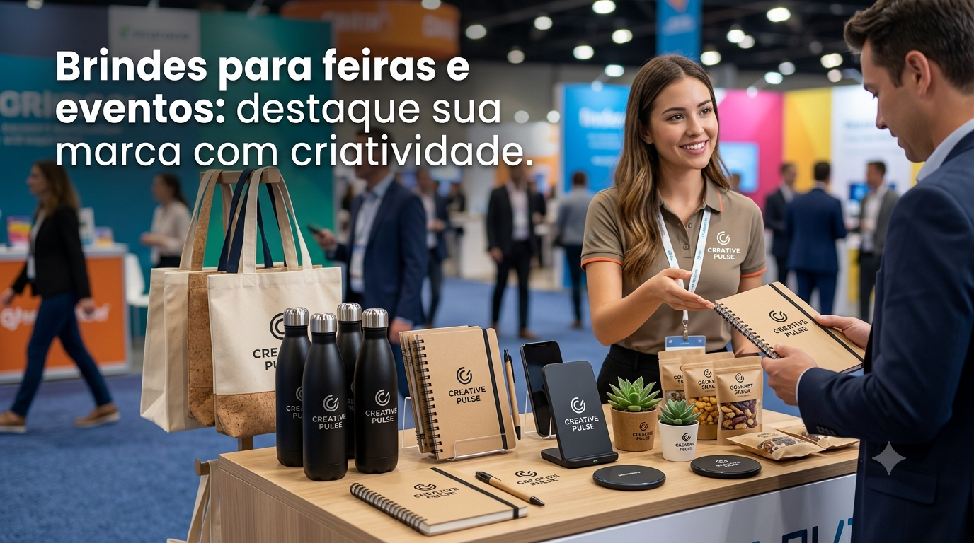 Brindes para Feiras e Eventos: Como Escolher os Ideais para Sua Empresa