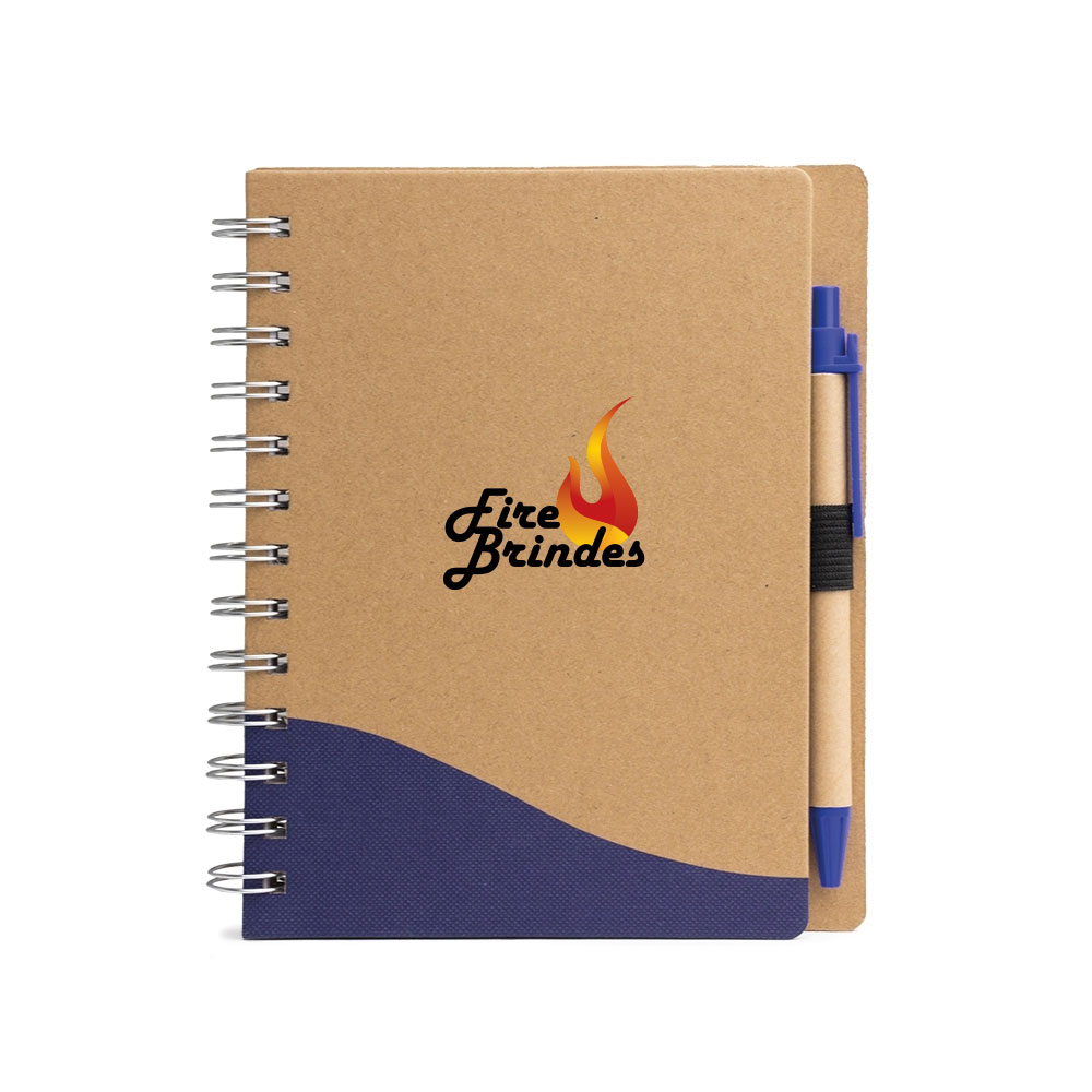 Caderno Ecológico com Caneta