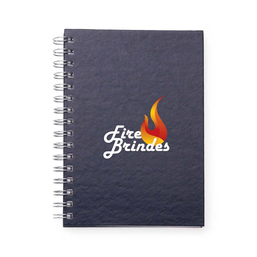 Caderno de Couro Sintético