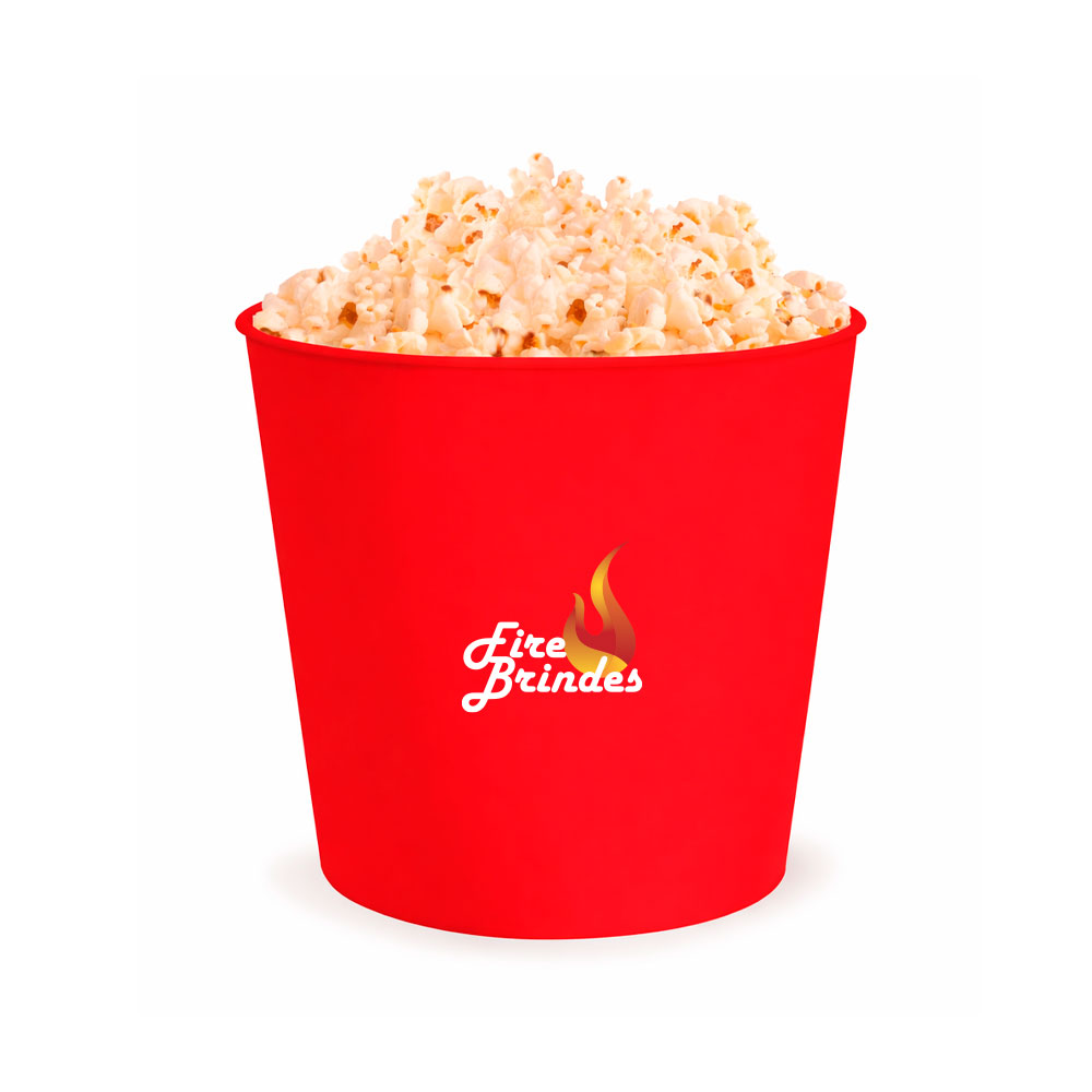 Balde de Pipoca Personalizado