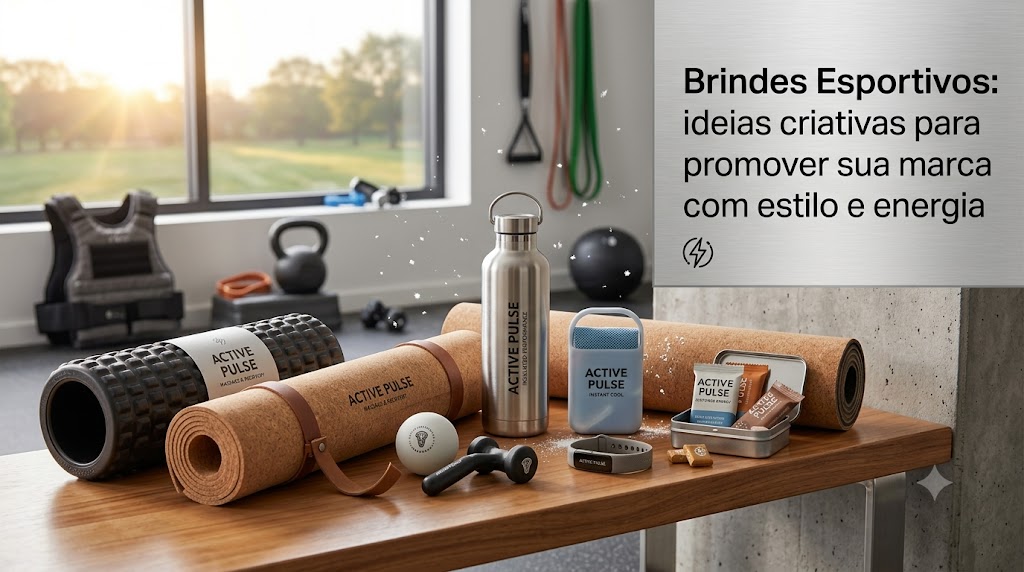 Brindes Esportivos: ideias criativas para promover sua marca com estilo e energia