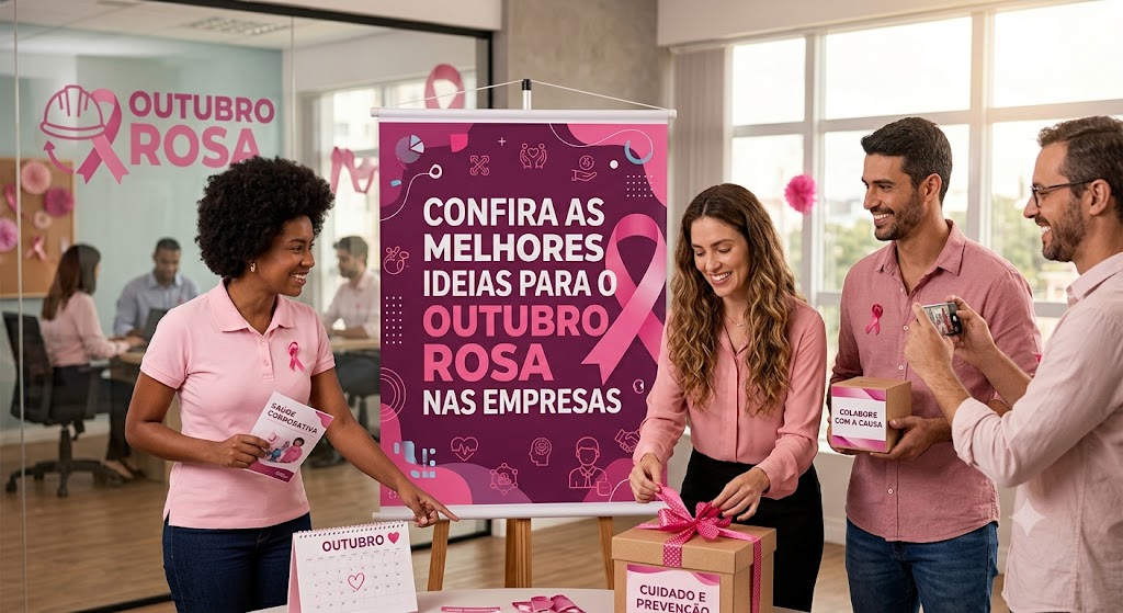Confira as melhores ideias para o Outubro Rosa [2026] nas empresas