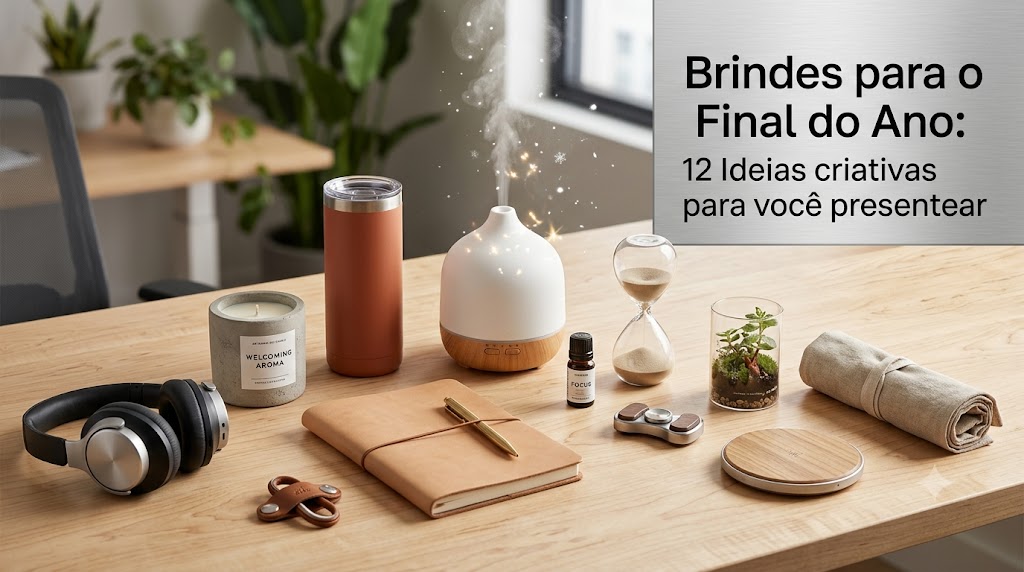 Brindes para o Final do Ano: 12 Ideias criativas para você presentear