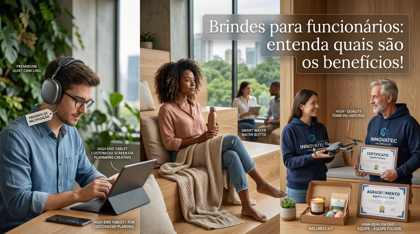Brindes para funcionários: entenda quais são os benefícios!