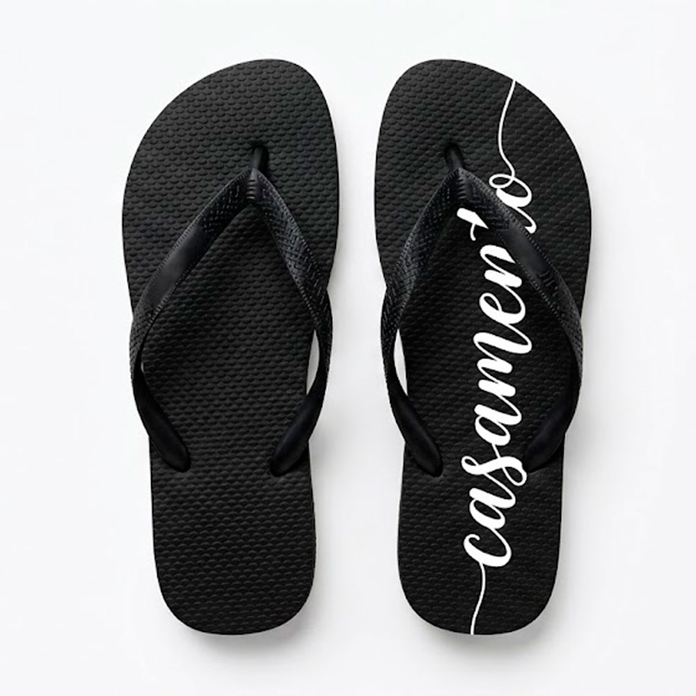 Chinelo Personalizado Casamento