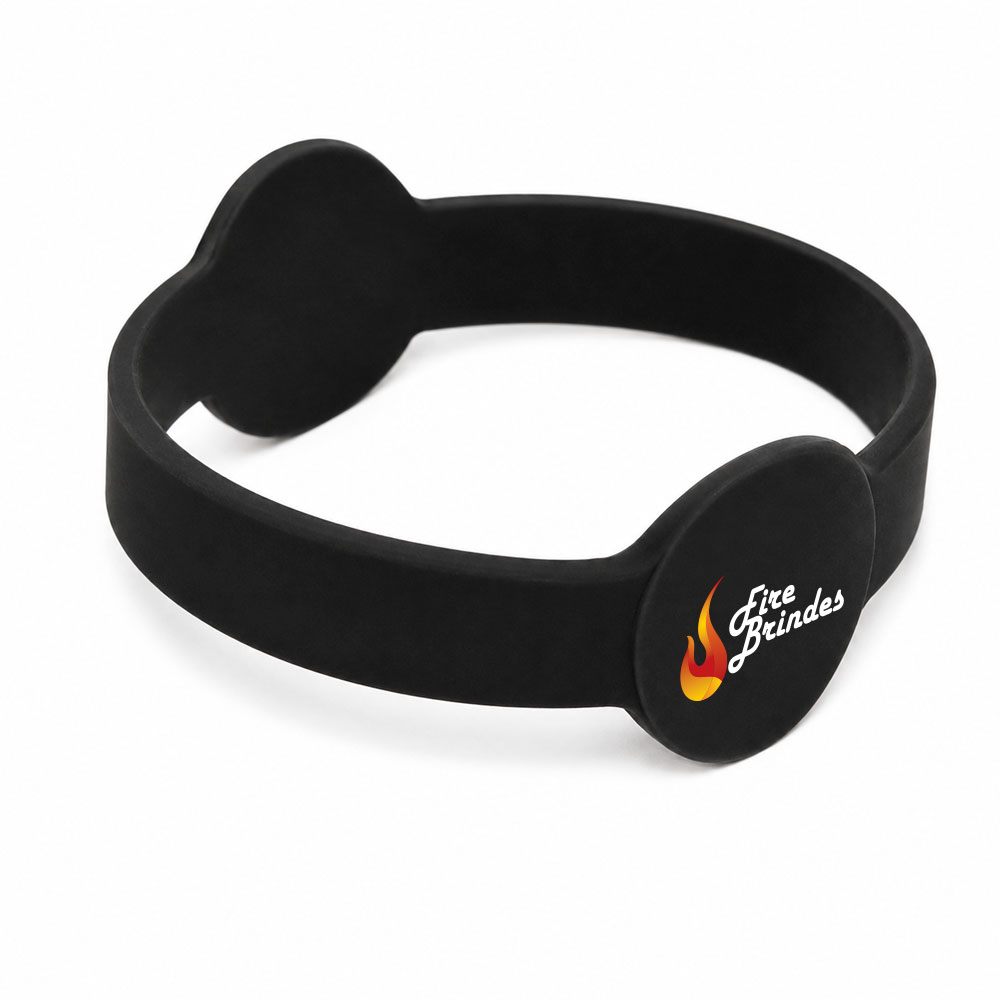 Pulseira de Silicone Personalizada