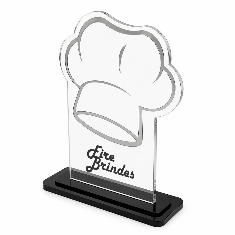 Troféu Cozinheiro Personalizado