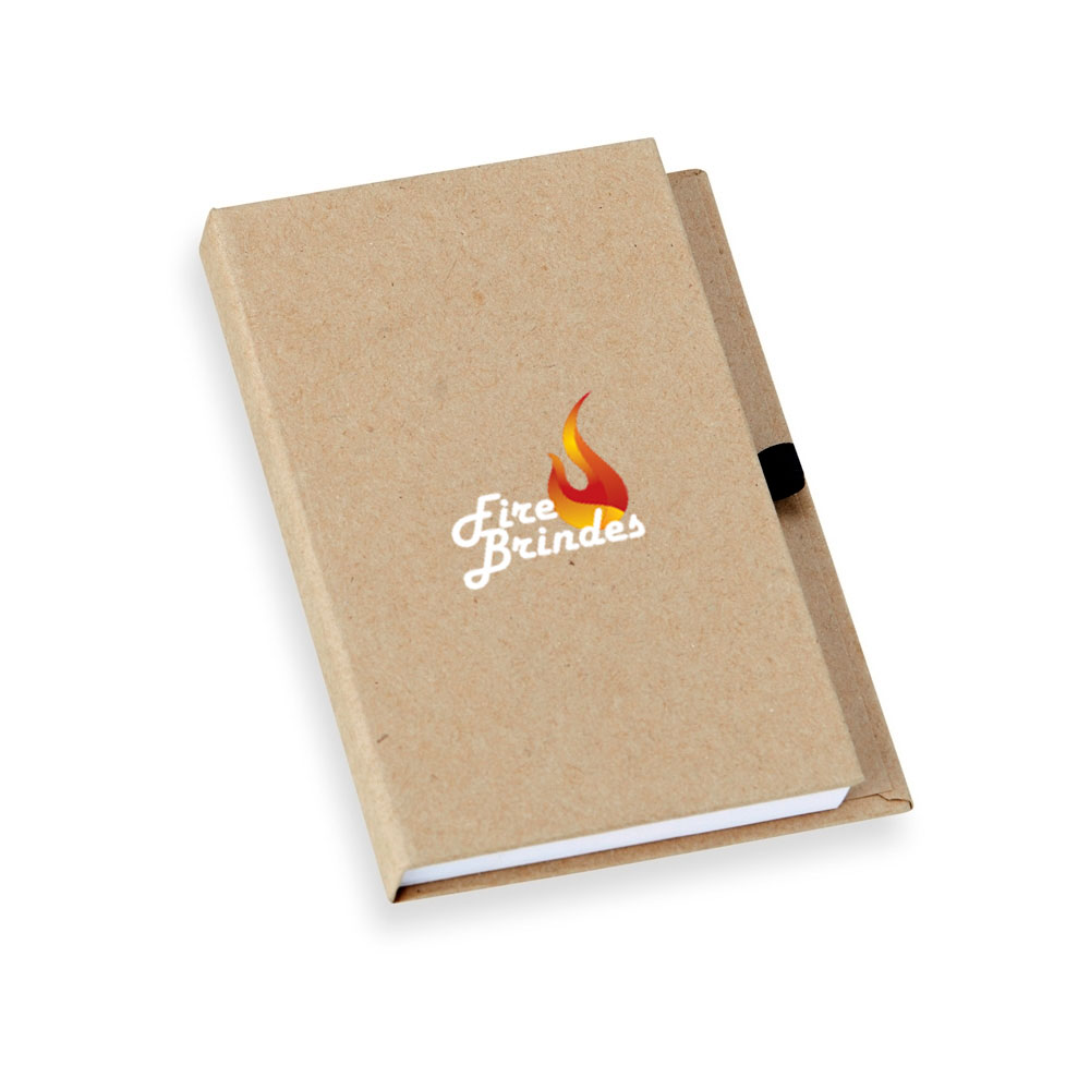 Bloco de Anotações Kraft Personalizado