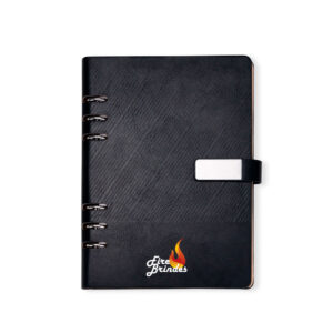 Agenda Fichário Couro Sintético